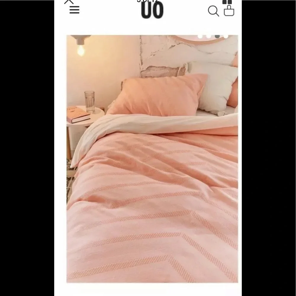 NWOT UO Sunrize Tassel Duvet Cover Twin